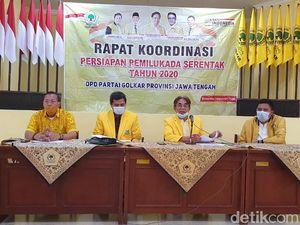12 Kadernya Maju Pilkada di Jateng, Golkar Target Menang 80 Persen