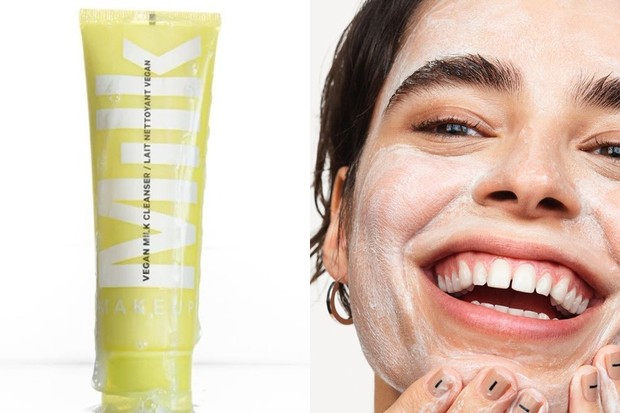 Menghilangkan Minyak Wajah Berlebih/ Foto: Instagram.com/milkmakeup untuk merawat wajah berminyak, disarankan cuci muka menggunakan krim atau pembersih yang mengandung susu