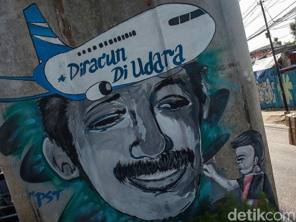 Mural Mengenang Aktivis HAM Munir