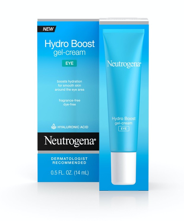 Kandungan asam hialuronat dalam eye gel cream ini berfungsi untuk mengencangkan dan melembabkan kulit.