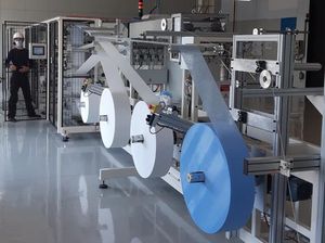 Pabrik Peugeot Mulai Produksi Masker, 12 Ribu Lembar Per Jam