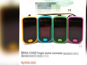 Harga Oximeter Meroket Nyaris Sejuta, Gara-gara Happy Hypoxia dan COVID-19?