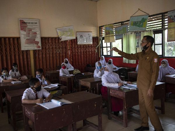 Sekolah di Sumsel-Jombang Kembali Gelar Pembelajaran Tatap Muka