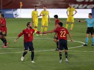 Luis Enrique: Semoga Rekor Sergio Ramos di Timnas Tambah Banyak