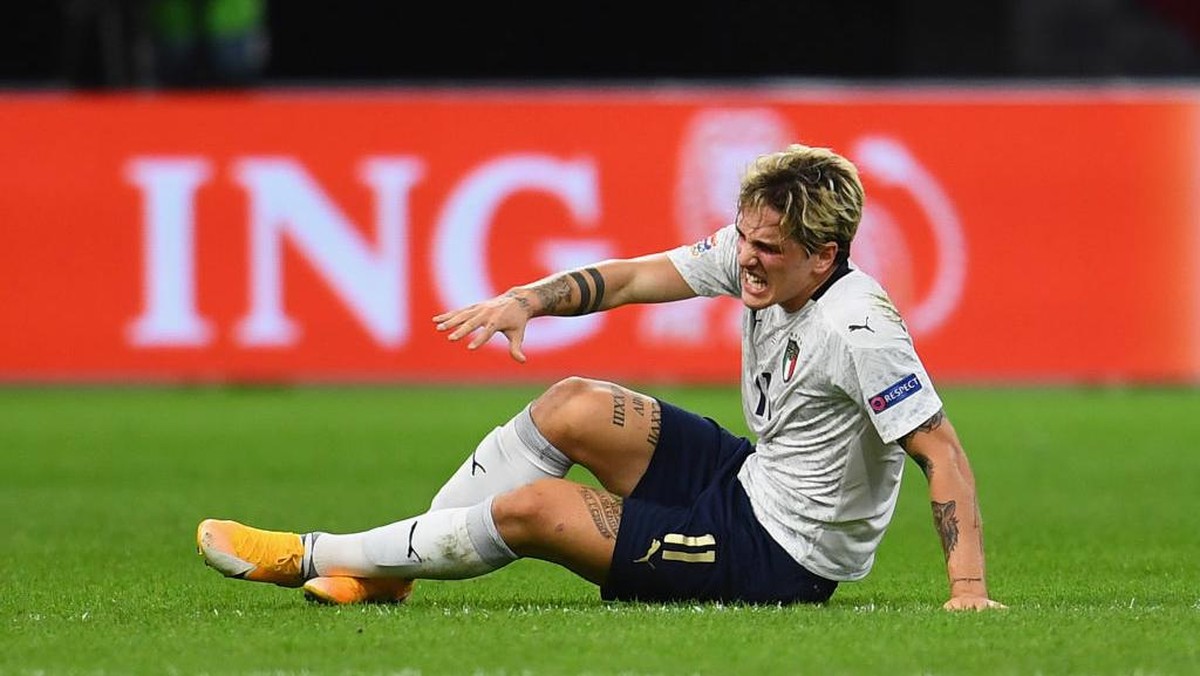 Nicolo Zaniolo kini berjuang keras untuk pulih dari cederanya (Foto: Getty Images/Claudio Villa)