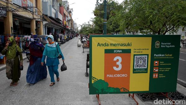 Ada PKL Meninggal Gegara COVID-19, Begini Suasana di Zona 3 Malioboro