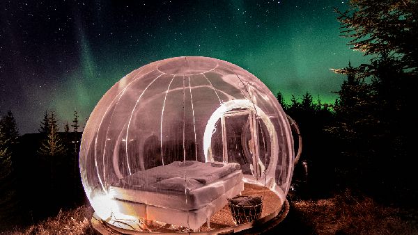 Foto: Hotel Gelembung Unik di Islandia, Bisa Lihat Aurora