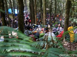 Hati-Hati! Gunung Gede Seperti Pasar Pas Akhir Pekan