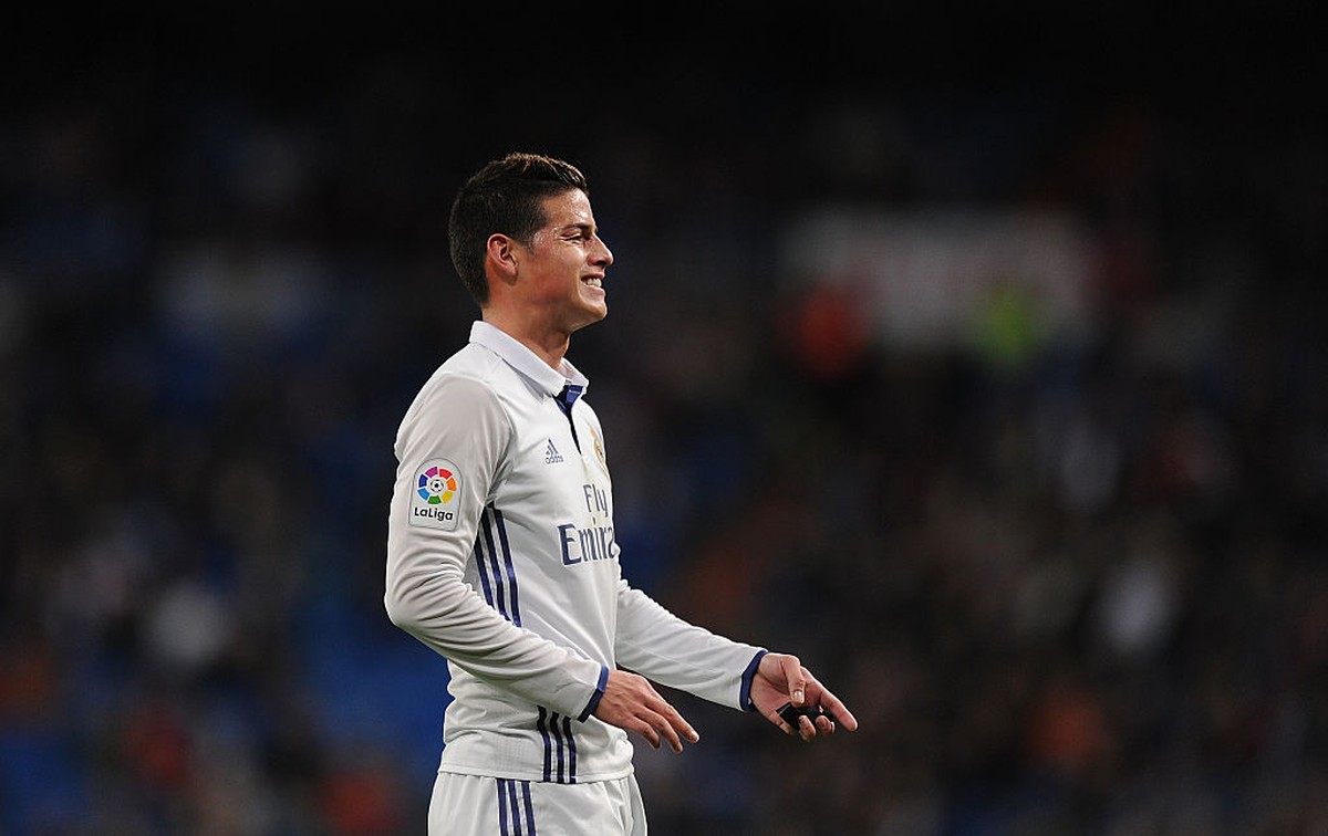 Karena James Rodriguez Begitu Frustasi (Getty Images/Denis Doyle)
