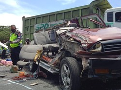 Ini Penampakan Dua Kendaraan yang Tewaskan 6 Orang di Tuban