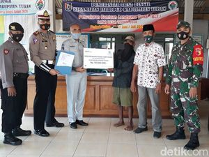 Ahli Waris Korban Tewas Kecelakaan Maut di Tuban Terima Santunan