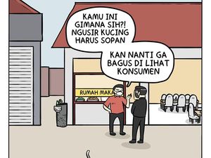 Komik Sampahisasi Sempat Dicela dan Dibela karena Topik Kucing Sampah