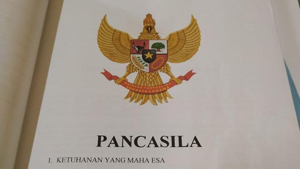 Lambang Pancasila Diubah di Garut