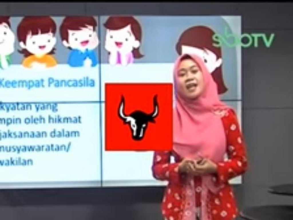 Logo PDIP di Gambar Sila Keempat Pancasila Masih Dibahas SBO TV Logo PDIP di Gambar Sila Keempat Pancasila Masih Dibahas SBO TV