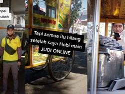 Akibat Judi Online, Mantan SPV Ini Ditinggal Istri dan Jadi Penjual Jasuke