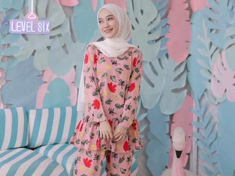 OOTD piyama hijab yang stylish