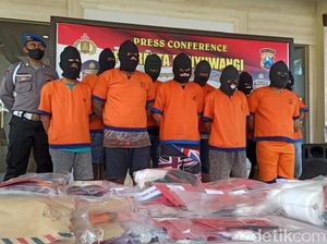 Selama 12 Hari, Ada 55 Pengedar Narkoba yang Diringkus di Banyuwangi