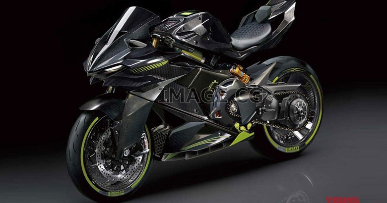 Perkiraan desain motor listrik Kawasaki