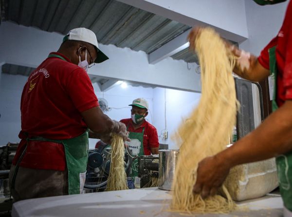 Produksi Mie Rumahan Menurun Selama Pandemi