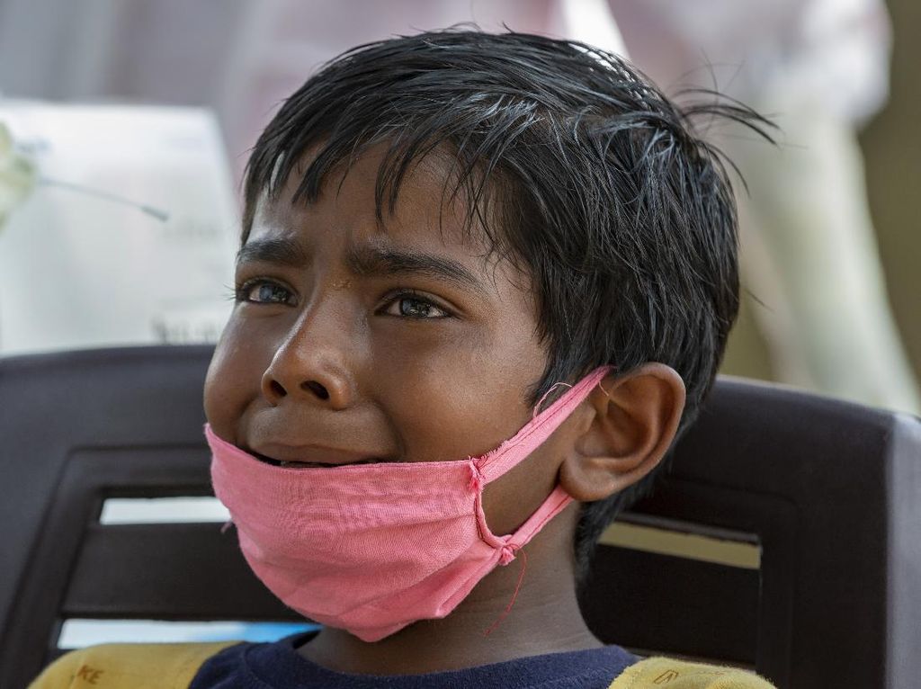 Tsunami COVID-19 di India Serang Kelompok Anak, Banyak yang Bergejala Parah