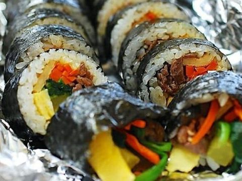 Kimbap/ Foto: Instagram.com/koreanbapsang