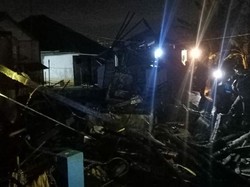Tiga Rumah di Panumbangan Ciamis Hangus Terbakar