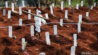 Kuota Makam Jenazah Corona di TPU Pondok Rangon Makin Menipis
