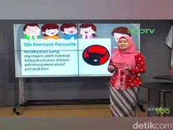 Dosen IT Sebut Logo PDIP di  Gambar Sila Keempat Pancasila Sempat Diedit