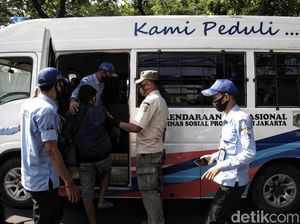 4.035 PPKS Terjaring Razia Satpol PP DKI, Terbanyak Gelandangan Pengemis