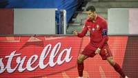 Dalam 47 pertandingan terakhir bersama Timnas Portugal, Cristiano Ronaldo cetak 49 gol (AP)