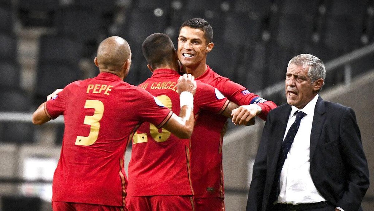 Cristiano Ronaldo selalu ada kapanpun Portugal membutuhkannya (AP/Claudio Bresciani)