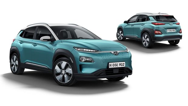 Hyundai Kona Electric.
