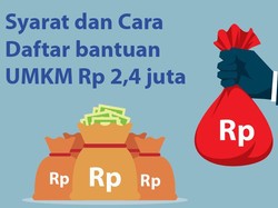 Syarat dan Cara UMKM Dapat Bantuan Rp 2,4 Juta