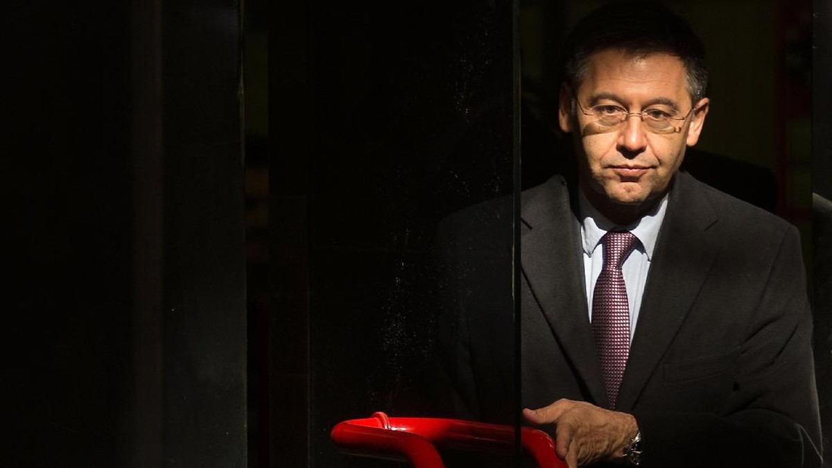 Josep Maria Bartomeu mundur dari kursi presiden Barcelona. (Foto: Gonzalo Arroyo Moreno/Getty Images)