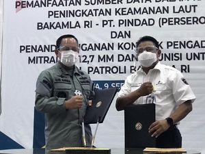 Perkuat Keamanan Laut, Bakamla Beli Senjata 12,7 MM Buatan Pindad