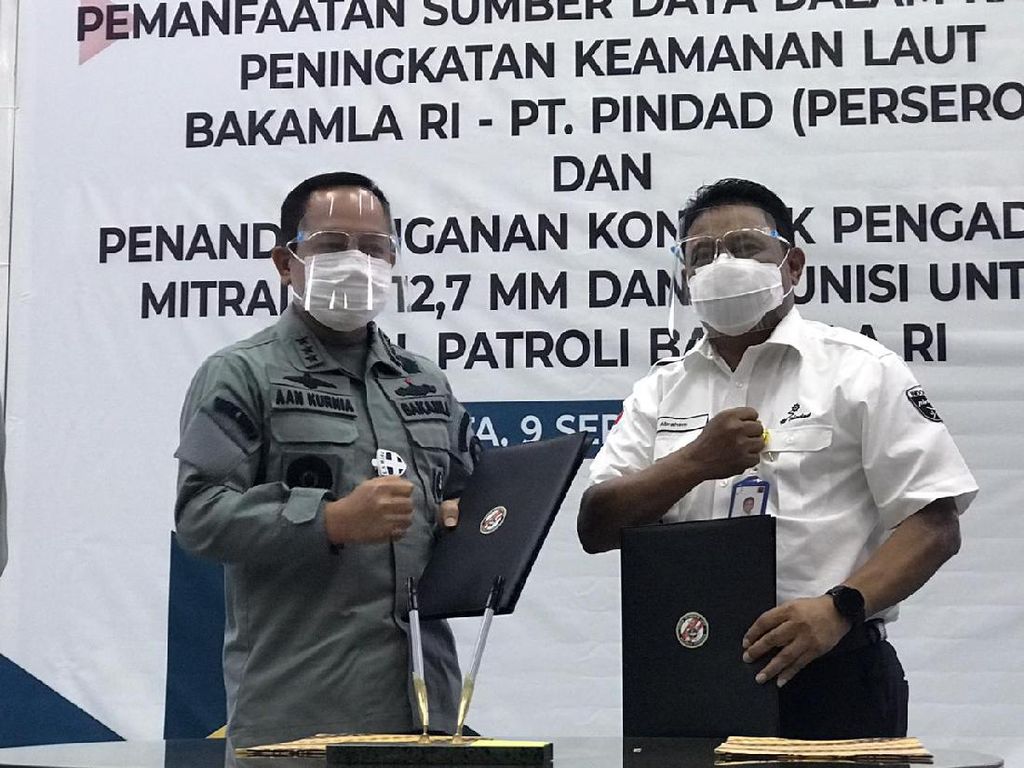 Perkuat Keamanan Laut, Bakamla Beli Senjata 12,7 MM Buatan Pindad Perkuat Keamanan Laut, Bakamla Beli Senjata 12,7 MM Buatan Pindad