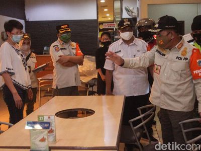 Sidak di Jalan Sabang, Beberapa Pedagang Kena Tegur