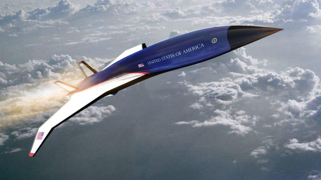 2 Pesawat Konsep Air Force One: Hipersonik dan Supersonik