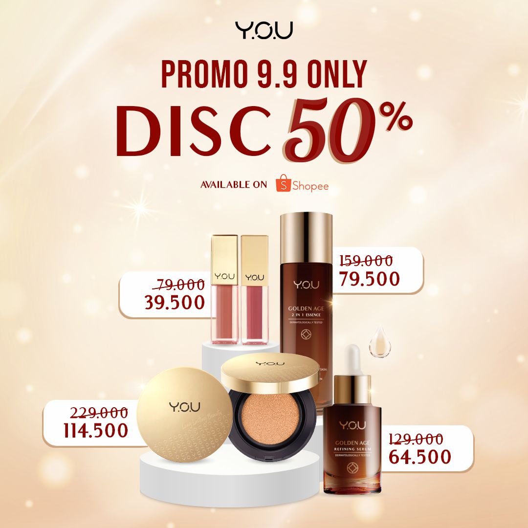 Retail Therapy di Rumah, Cobain Promo dari Y.O.U