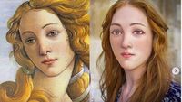Wajah Cantik dan Ganteng Versi Modern dari Tokoh Sejarah Legendaris