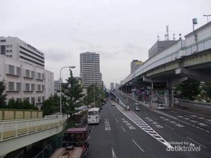 Pagi Hari di Tanimachi Osaka, Jepang Pagi Hari di Tanimachi Osaka, Jepang
