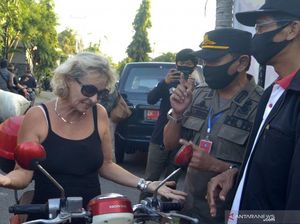 Jokowi Umumkan Pelonggaran, Sidak Masker di Denpasar Ditiadakan Jokowi Umumkan Pelonggaran, Sidak Masker di Denpasar Ditiadakan