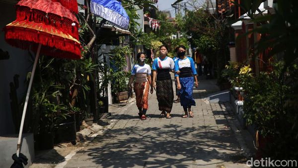 Keren! Ada Kampung Bali di Bekasi