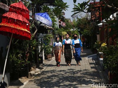 Keren! Ada Kampung Bali di Bekasi