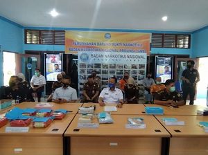 BNN Jambi Musnahkan Sabu-Ekstasi Senilai Miliaran Rupiah dari 18 Tersangka BNN Jambi Musnahkan Sabu-Ekstasi Senilai Miliaran Rupiah dari 18 Tersangka