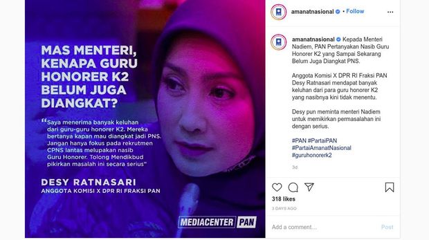 Desy Ratnasari Mengeluh ke Menteri Nadiem Makarim, Ada Apa?