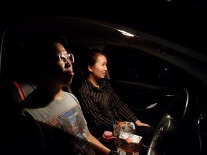 Foto: Menjajal Bioskop Drive In di Bandung, Asyik Juga Foto: Menjajal Bioskop Drive In di Bandung, Asyik Juga