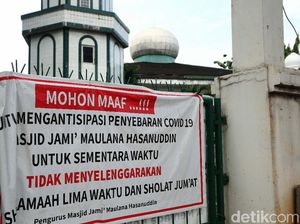 Jakarta Kembali PSBB, Masjid di Pancoran Mulai Tutup