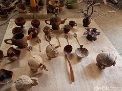 Kerajinan Bahan Limbah Keras dan Contohnya