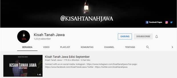 Kisah Tanah Jawa/sumber:youtube.com Kisah Tanah Jawa